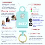 WZU Recordable Personal Safety Alarm