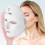 jihomiye   Red Light Therapy For Face, 7 Color Led Face Mask Light Therapy, Face Light therapy Device, Red Light Therapy, Adapt All Skin, Diminish Spots, Remove Wrinkles, Red light face mask